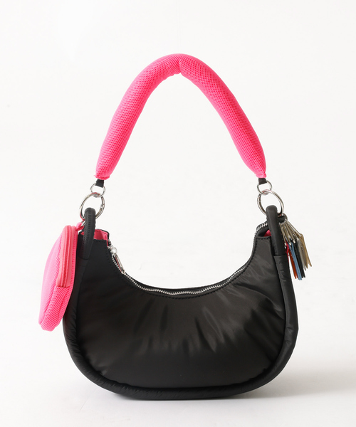 Cheek（チーク）の「【cheek/チーク】rund shoulder C25001 /2way shoulder/ショルダーバック/ポーチ付き/ユニセックス【WEB限定】（ショルダーバッグ・メンズ・ブラック/グレー/アイボリー・フリー）」の8枚目の写真