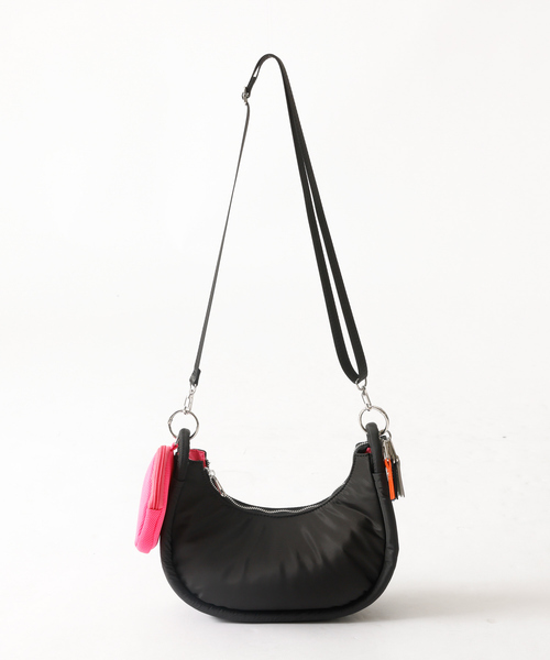 Cheek（チーク）の「【cheek/チーク】rund shoulder C25001 /2way shoulder/ショルダーバック/ポーチ付き/ユニセックス【WEB限定】（ショルダーバッグ・メンズ・ブラック/グレー/アイボリー・フリー）」の16枚目の写真