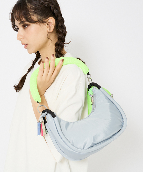 Cheek（チーク）の「【cheek/チーク】rund shoulder C25001 /2way shoulder/ショルダーバック/ポーチ付き/ユニセックス【WEB限定】（ショルダーバッグ・メンズ・ブラック/グレー/アイボリー・フリー）」の21枚目の写真