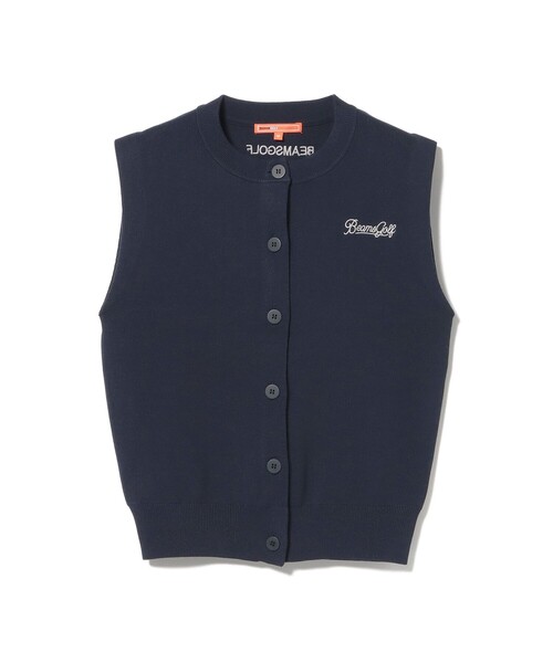 セール】ORANGE LABEL / フロントボタン ニット ベスト（ベスト
