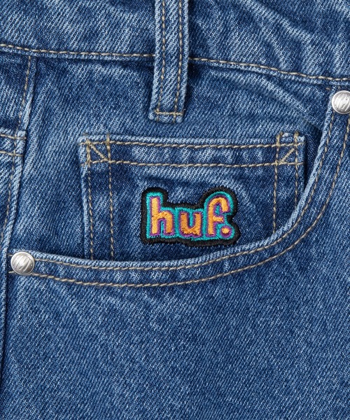 HUF(ハフ)の「CROMER PANT(デニムパンツ・メンズ・ホワイト/ブルー系その他・28/30/32/34/36)」の10枚目の写真