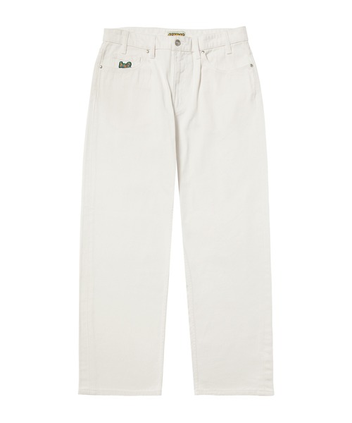 HUF(ハフ)の「CROMER PANT(デニムパンツ・メンズ・ホワイト/ブルー系その他・28/30/32/34/36)」の11枚目の写真