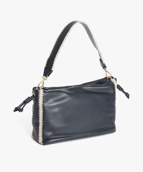 TOMMY HILFIGER(トミーヒルフィガー)の「ソフトサマーミニバッグ(ショルダーバッグ・レディース・ネイビー/ベージュ/オレンジ・FREE)」の8枚目の写真