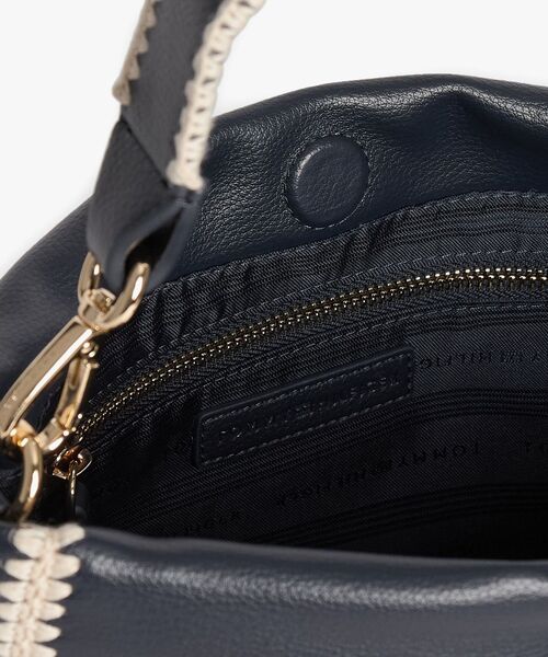 TOMMY HILFIGER(トミーヒルフィガー)の「ソフトサマーミニバッグ(ショルダーバッグ・レディース・ネイビー/ベージュ/オレンジ・FREE)」の10枚目の写真