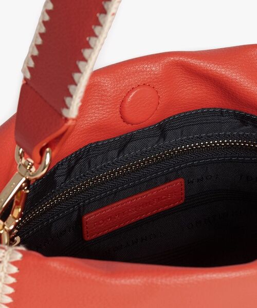 TOMMY HILFIGER(トミーヒルフィガー)の「ソフトサマーミニバッグ(ショルダーバッグ・レディース・ネイビー/ベージュ/オレンジ・FREE)」の6枚目の写真