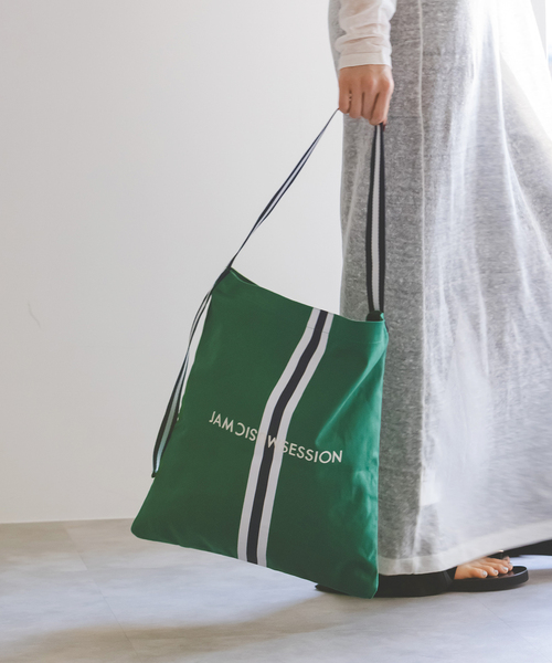 Noble（ノーブル）の「《WEB限定追加》N.Jam/エヌジャムトート Small 2（トートバッグ・レディース・ベージュ/グリーン・FREE）」の11枚目の写真