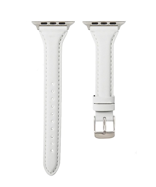 CERCA(チェルカ)の「LUON / Apple Watch Band / シンプル レザーベルト アップルウォッチ バンド(デジタル腕時計・レディース・アイボリー/ブラウン/パープル/ホワイト/ライトブラウン/ブルー/グレー/ブラック・A/B)」の1枚目の写真