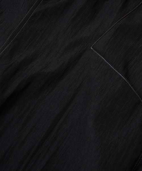 AMERICAN RAG CIE（アメリカンラグシー）の「ギャザーサロペット（サロペット/オーバーオール・レディース・ブラック/ベージュ・FREE）」の10枚目の写真