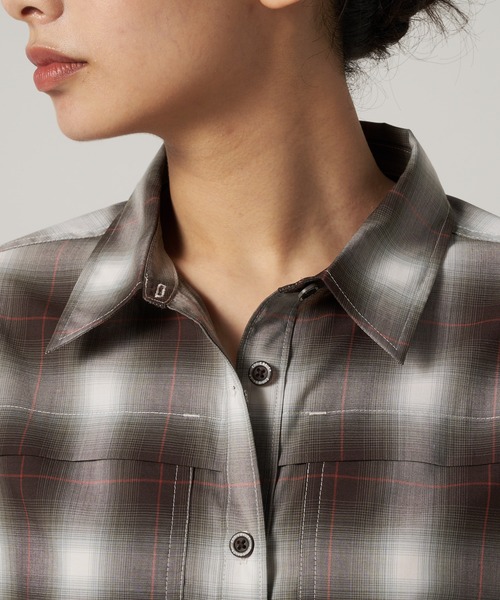 Eddie Bauer（エディーバウアー）の「ダブルポケット ガイドシャツ（シャツ/ブラウス・レディース・ブラウン系/ブラック系・S/L/XL/M）」の12枚目の写真