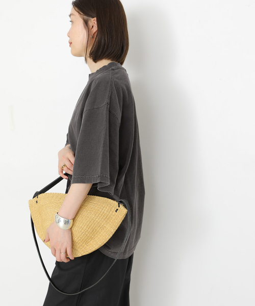 journal standard L'essage(ジャーナルスタンダードレサージュ)の「PMD LOOSE FIT LOGO Tシャツ(Tシャツ/カットソー・レディース・ホワイト/ベージュ/ブラック系その他・FREE)」の7枚目の写真
