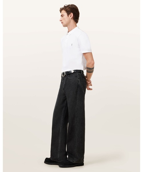 ALLSAINTS(オールセインツ)の「REFORM SHORT SLEEVE POLO SHIRT | REFORM 半袖 ポロシャツ(ポロシャツ・メンズ・ホワイト・S/XS/XL/L/M)」の6枚目の写真