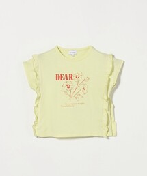 green label relaxing | フラワー プリントTシャツ / キッズ  100cm-130cm(Tシャツ/カットソー)