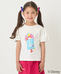【防汚撥水】【ディズニープリンセス】パフスリーブTシャツ
