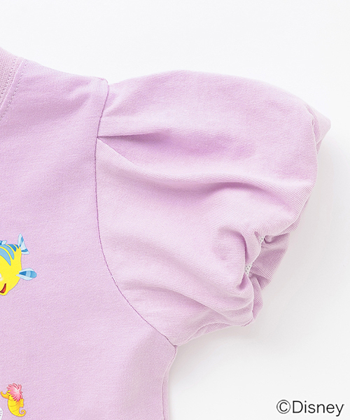 minimal（ミニマル）の「【防汚撥水】【ディズニープリンセス】パフスリーブＴシャツ（Tシャツ/カットソー・キッズ・ホワイト/ラベンダー・100cm/110cm/120cm/130cm/140cm）」の7枚目の写真