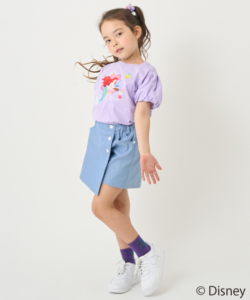 minimal（ミニマル）の「【防汚撥水】【ディズニープリンセス】パフスリーブＴシャツ（Tシャツ/カットソー・キッズ・ホワイト/ラベンダー・100cm/110cm/120cm/130cm/140cm）」の17枚目の写真