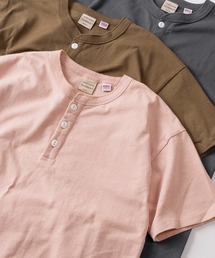 make a ray!（メイク ア レイ！）の「【75】【Goodwear/グッドウェア】 ヘビーウェイト USAコットン ヘンリーネック 半袖Tシャツ/レギュラーシルエット/26SS新色追加（Tシャツ/カットソー）」