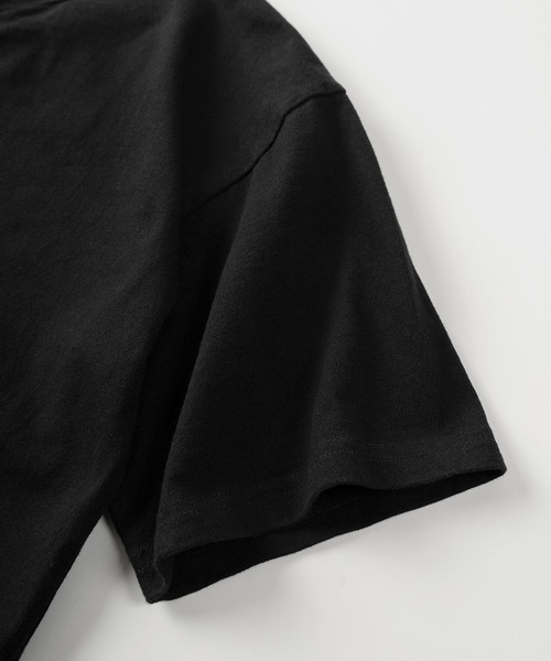 Goodwear(グッドウェア)の「【75】【Goodwear/グッドウェア】 ヘビーウェイト USAコットン ヘンリーネック 半袖Tシャツ/レギュラーシルエット/26SS新色追加(Tシャツ/カットソー・メンズ・カーキ/ブラウン/ブラック/ホワイト/グレイッシュベージュ/チャコールグレー/グレー/ネイビー/ダークグレー/ダークグリーン/ライトブラウン/ダークブルー/ピンク・L/M/XL/S)」の19枚目の写真