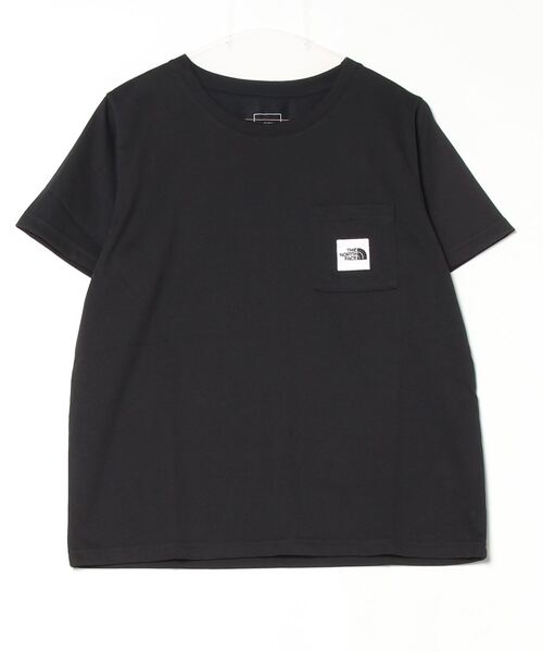 THE NORTH FACE（ザノースフェイス）の「ザ ノース フェイス THE NORTH FACE S/S SquareLogo Pocket Tee_ショートスリーブスクエアロゴポケットティー（Tシャツ/カットソー・レディース・ブラウン/ホワイト/ブラック・S/M/L/XL）」の9枚目の写真