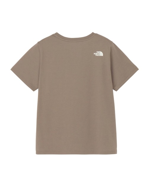 THE NORTH FACE（ザノースフェイス）の「ザ ノース フェイス THE NORTH FACE S/S SquareLogo Pocket Tee_ショートスリーブスクエアロゴポケットティー（Tシャツ/カットソー・レディース・ブラウン/ホワイト/ブラック・S/M/L/XL）」の5枚目の写真