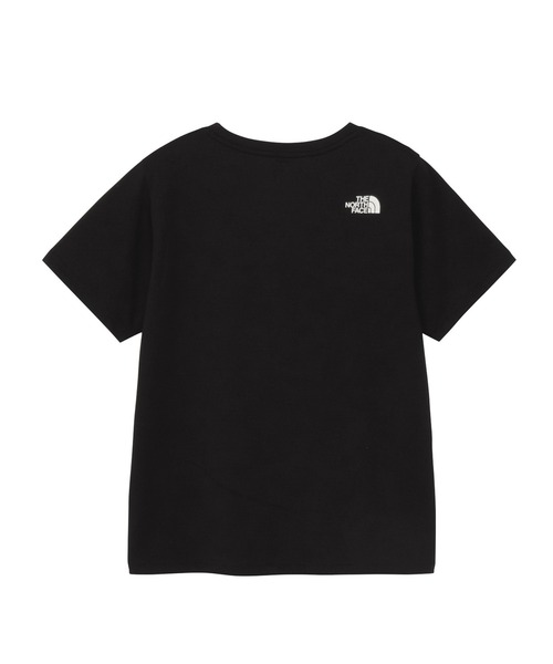 THE NORTH FACE（ザノースフェイス）の「ザ ノース フェイス THE NORTH FACE S/S SquareLogo Pocket Tee_ショートスリーブスクエアロゴポケットティー（Tシャツ/カットソー・レディース・ブラウン/ホワイト/ブラック・S/M/L/XL）」の7枚目の写真