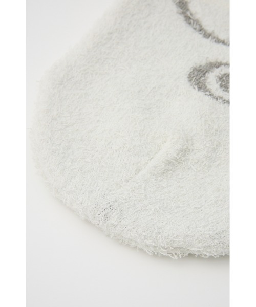 SLY（スライ）の「RIBBON JQ BEANIE リボン ジャガード ビーニー（ニットキャップ/ビーニー・レディース・ホワイト/ブラック/グレー・FREE）」の8枚目の写真