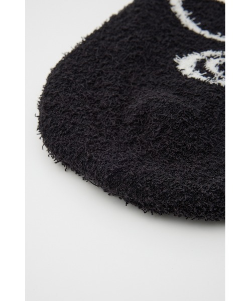 SLY（スライ）の「RIBBON JQ BEANIE リボン ジャガード ビーニー（ニットキャップ/ビーニー・レディース・ホワイト/ブラック/グレー・FREE）」の15枚目の写真