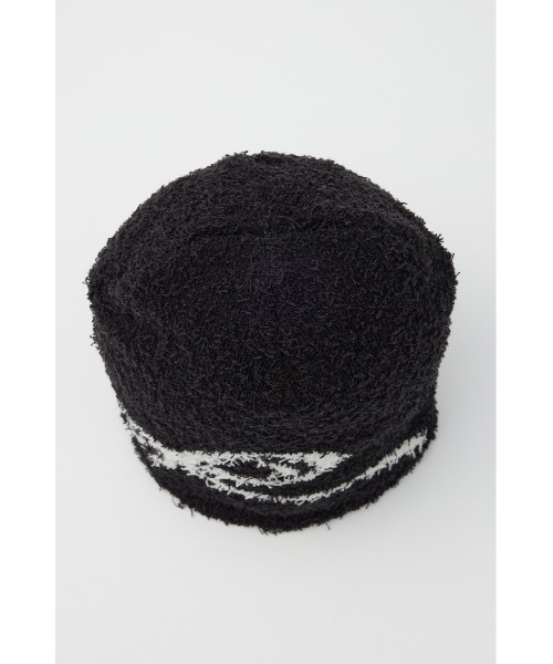 SLY（スライ）の「RIBBON JQ BEANIE リボン ジャガード ビーニー（ニットキャップ/ビーニー・レディース・ホワイト/ブラック/グレー・FREE）」の17枚目の写真