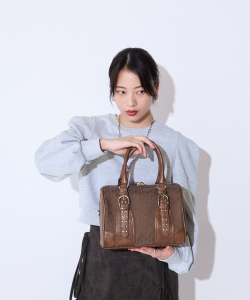 JEANASIS ボストンバッグ Les Fleurs】ボストンBAG/324561（ボストンバッグ）｜JEANASIS