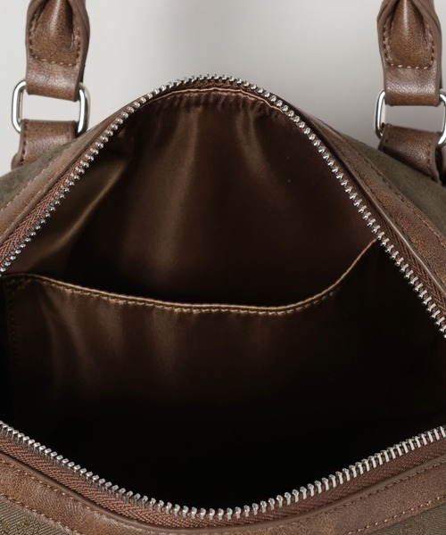 JEANASIS(ジーナシス)の「スタッズジャガードモノグラムボストン/576823(ボストンバッグ・レディース・レッド系その他/ブラック系その他/カーキ系・FREE)」の15枚目の写真