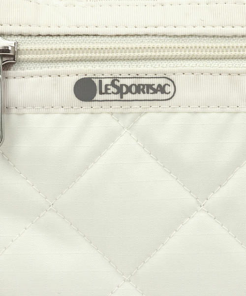 LeSportsac（レスポートサック）の「EVERYDAY SM SATCHEL メレンゲドーンキルト（ショルダーバッグ・レディース・ホワイト・FREE）」の4枚目の写真