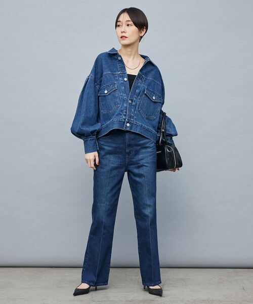 セール】【RM denim】袖ボリュームGジャン（デニムジャケット）｜Rie