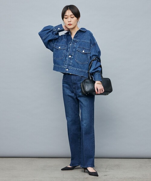 セール】【RM denim】袖ボリュームGジャン（デニムジャケット）｜Rie