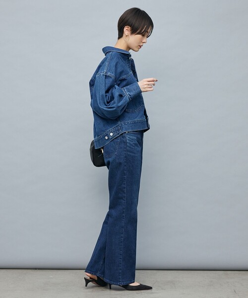 セール】【RM denim】袖ボリュームGジャン（デニムジャケット）｜Rie