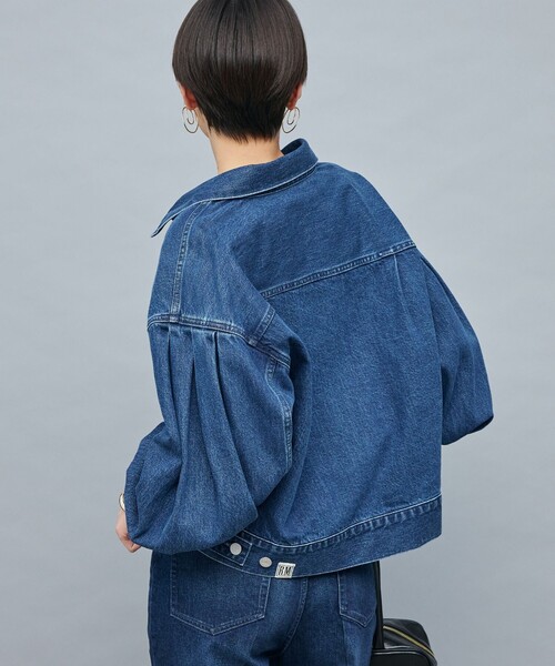 セール】【RM denim】袖ボリュームGジャン（デニムジャケット）｜Rie