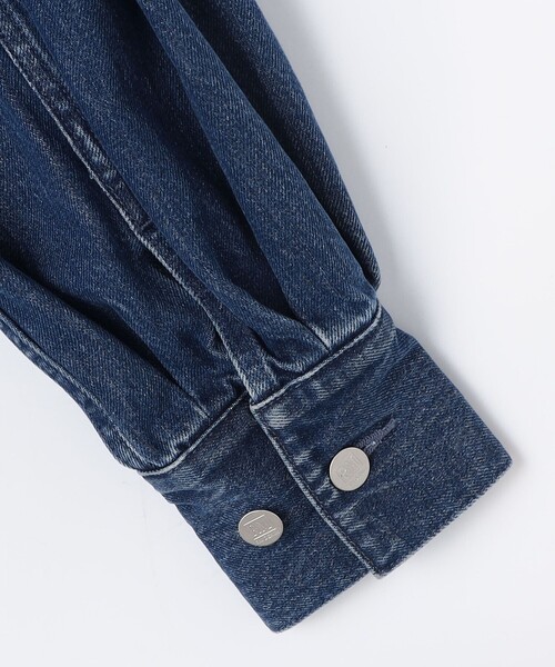 RM denim】袖ボリュームGジャン（デニムジャケット）｜Rie Miller