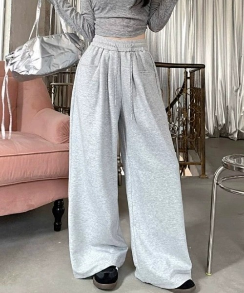 Teem Store(チームストア)の「スウェットワイドパンツ(その他パンツ・レディース・ネイビー/グレー/ブラック・L/M)」の21枚目の写真