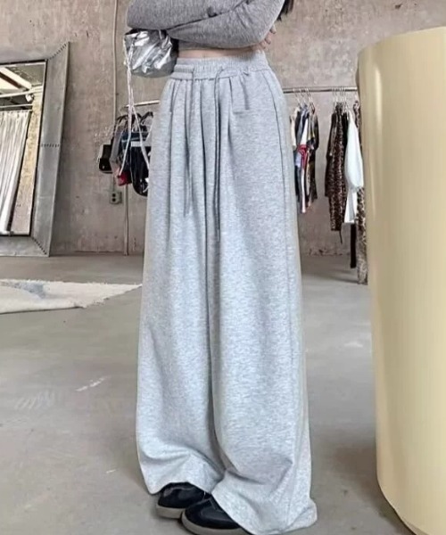 Teem Store(チームストア)の「スウェットワイドパンツ(その他パンツ・レディース・ネイビー/グレー/ブラック・L/M)」の22枚目の写真