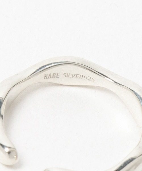 SILVER925 MADE IN JAPAN】イヤカフリング(HARE)（イヤーカフ