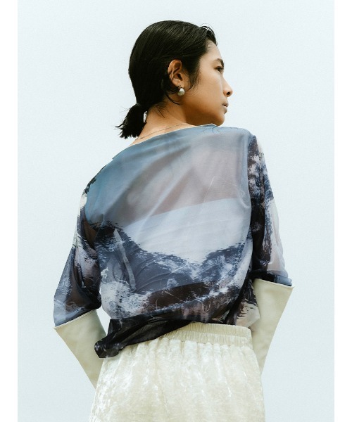 sahara（サハラ）の「sahara× KOTOKA IZUMI Sheer Top（Tシャツ/カットソー・レディース・その他1/その他2/その他3/その他4・FREE）」の20枚目の写真