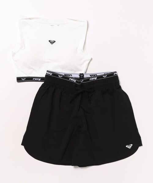 ロキシーセットアップ水着 ROXY 水着 「ZOZO限定アイテム」SIMPLE RIB RASH /ロキシー