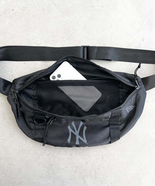 NEW ERA（ニューエラ）の「NEW ERA (ニューエラ)/MLB WAIST BAG/軽量 ロゴプリント ボディバッグ ウエストバッグ ウエストポーチ ヒップサック（ボディバッグ/ウエストポーチ・レディース・ブラック・FREE）」の20枚目の写真