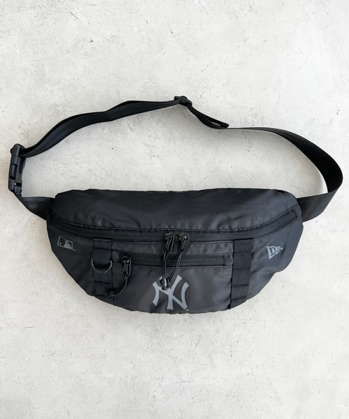 NEW ERA（ニューエラ）の「NEW ERA (ニューエラ)/MLB WAIST BAG/軽量 ロゴプリント ボディバッグ ウエストバッグ ウエストポーチ ヒップサック（ボディバッグ/ウエストポーチ・レディース・ブラック・FREE）」の11枚目の写真