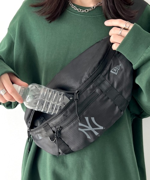 NEW ERA（ニューエラ）の「NEW ERA (ニューエラ)/MLB WAIST BAG/軽量 ロゴプリント ボディバッグ ウエストバッグ ウエストポーチ ヒップサック（ボディバッグ/ウエストポーチ・レディース・ブラック・FREE）」の22枚目の写真