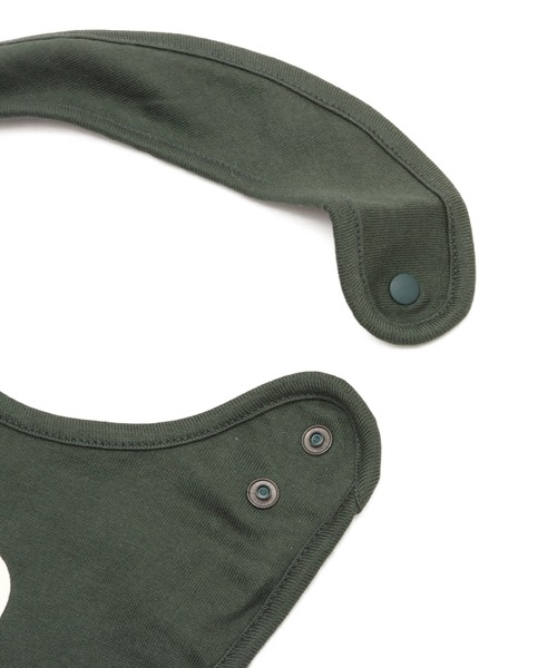 THE NORTH FACE（ザノースフェイス）の「THE NORTH FACE Baby Bib / ザ・ノース・フェイス ベビー ビブ（スタイ/よだれかけ・キッズ・グリーン/オレンジ/ホワイト・FREE）」の5枚目の写真