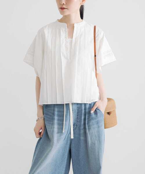 【アーバンリサーチ】ハーフスリーブタックショートシャツ URBAN RESEARCH｜ハーフスリーブタックショートシャツ | Rakuten