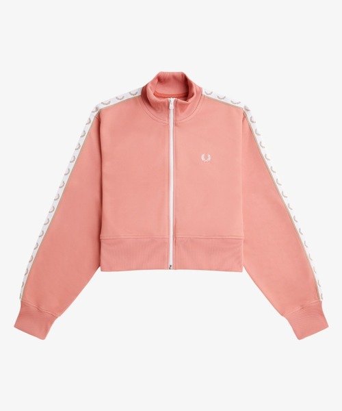 FRED PERRY クロップドテープドトラックジャケット FRED PERRY フレッドペリー テープド・トラックジャケット J4620