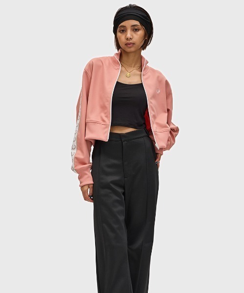 Cropped Taped Track Jacket／クロップドトラックジャケット