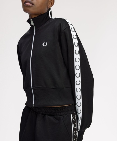 Cropped Taped Track Jacket／クロップドトラックジャケット