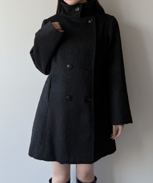 セール】2wayカラーシャギーミドルコート（その他アウター）｜mipiarl