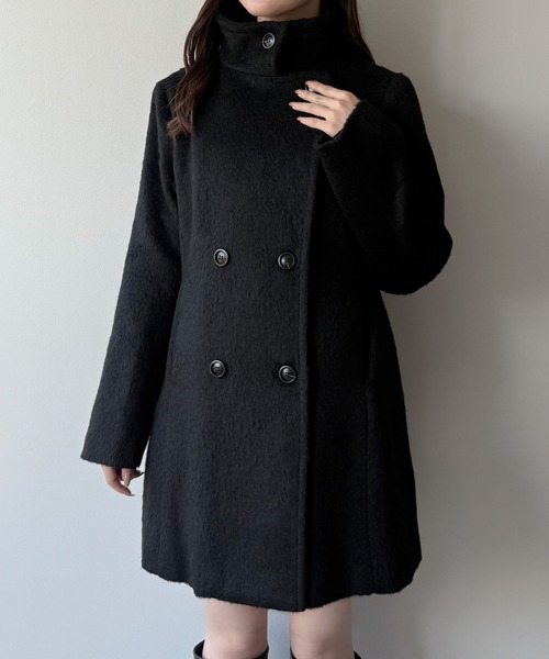 セール】2wayカラーシャギーミドルコート（その他アウター）｜mipiarl